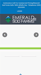 Mobile Screenshot of emeraldsodfarms.com